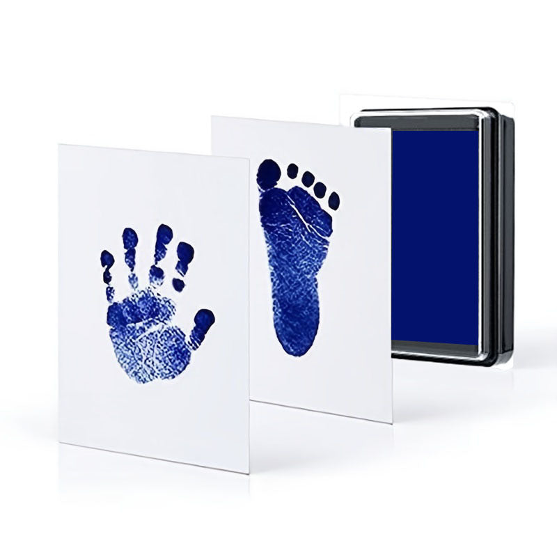 Hand- & voetafdrukset voor baby – herinnering met kader