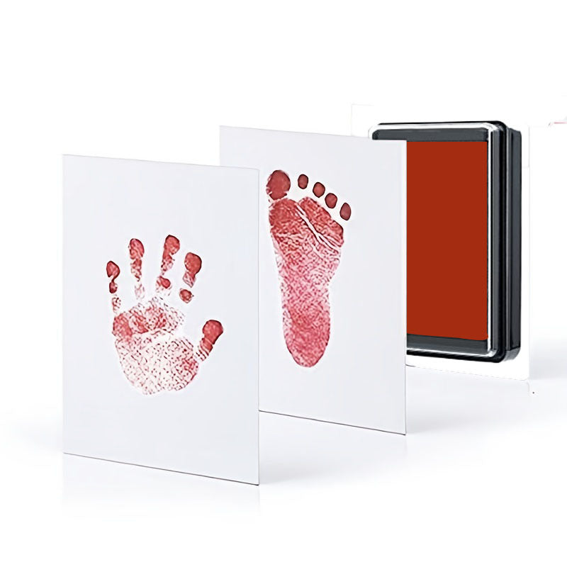 Hand- & voetafdrukset voor baby – herinnering met kader