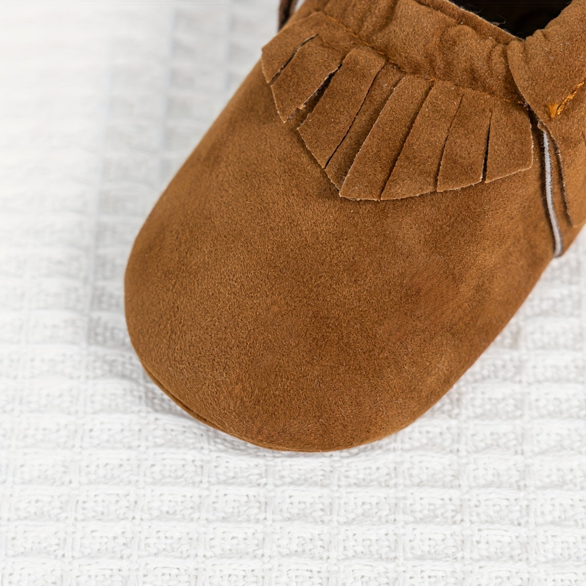 Mocassins met franje – zachte babyslofjes
