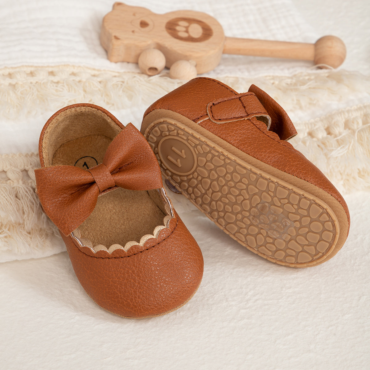Babyschoentjes Mary Janes – zachte prinsessenschoenen