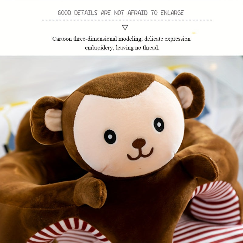 Vloerzitje voor baby/peuter – zacht steunstoeltje