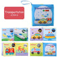 Set van 8 zachte babyboekjes – kleurrijke stof & knisper