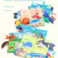 Knisperend stoffen babyboek – sensorisch speelgoed