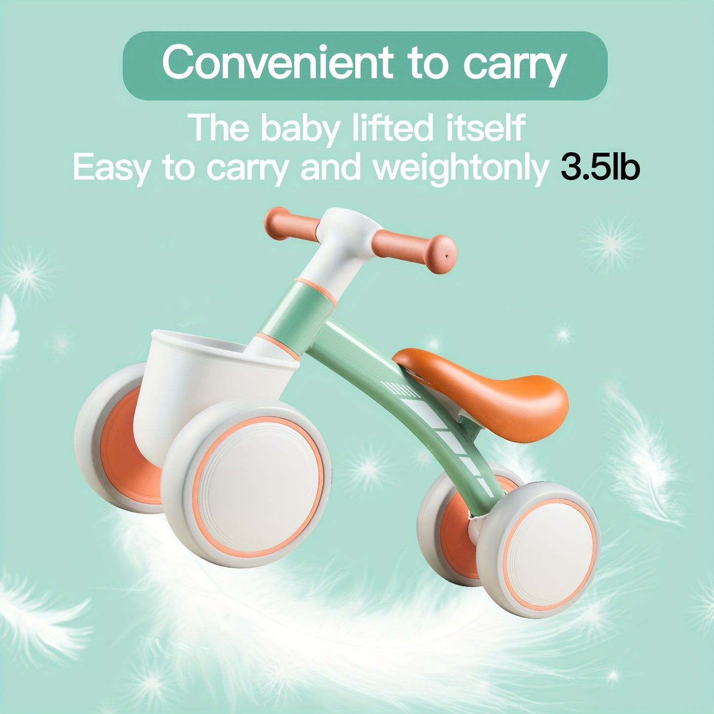 Baby loopfiets – 4‑wiel balansfiets (1‑3 jaar)