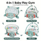 4-in-1 speelmat met babygym – ballenbad & speelboog