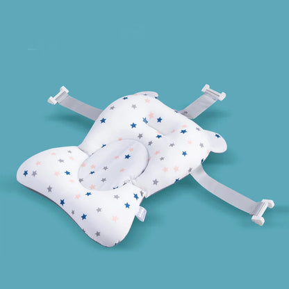 Badzitje voor baby – antislip & zacht badkussen
