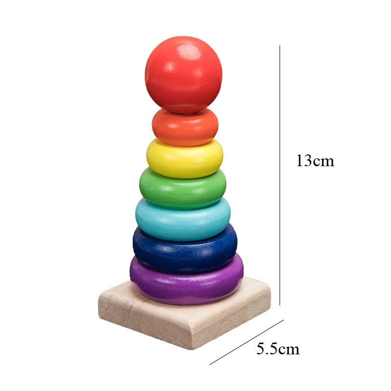 Montessori houten activiteitenset – kralenbaan & puzzels (3+)