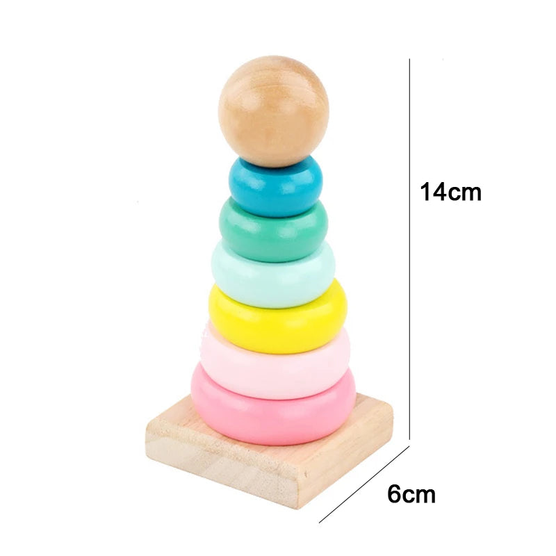 Montessori houten activiteitenset – kralenbaan & puzzels (3+)