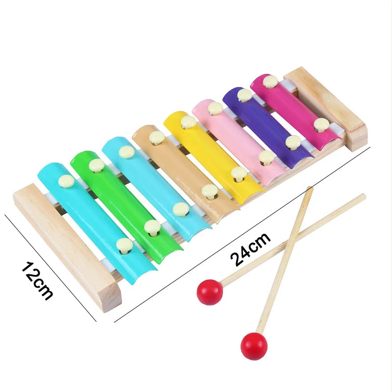 Montessori houten activiteitenset – kralenbaan & puzzels (3+)
