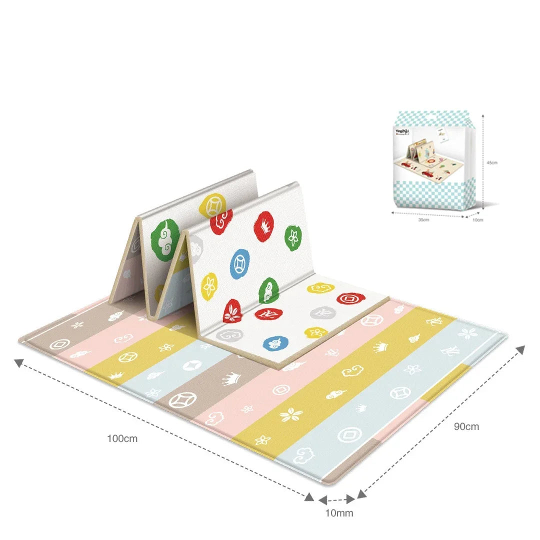 Opvouwbare speelmat – dubbelzijdig & antislip