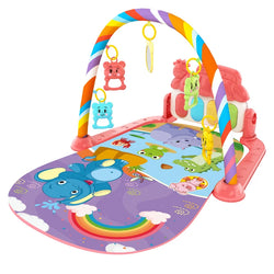 Speelmat met piano – baby activity gym (0‑36 m)