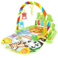Speelmat met piano – baby activity gym (0‑36 m)