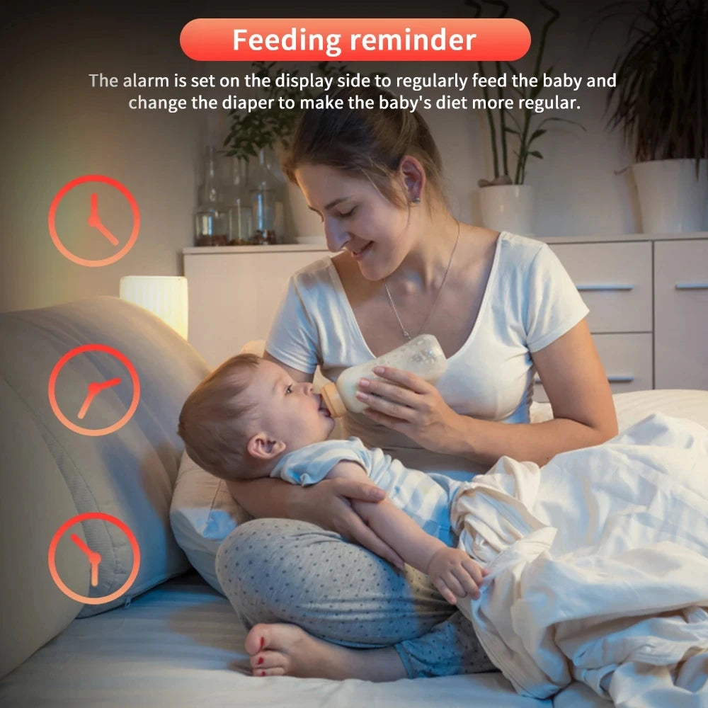 Draadloze babyfoon met camera – 3,5” scherm & nachtzicht