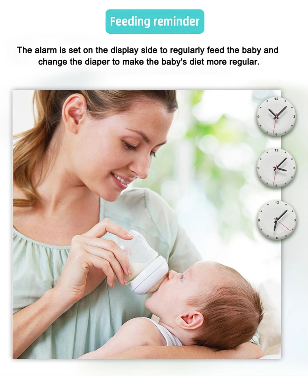Draadloze babyfoon met camera – 3,5” scherm & nachtzicht