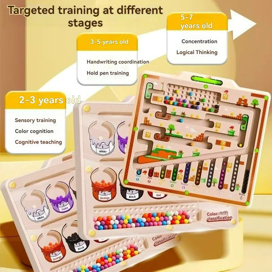 Magnetisch doolhof spel – fijne motoriek & concentratie (3+)