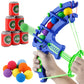 Montessori gooispel – sticky ball dartbord spel