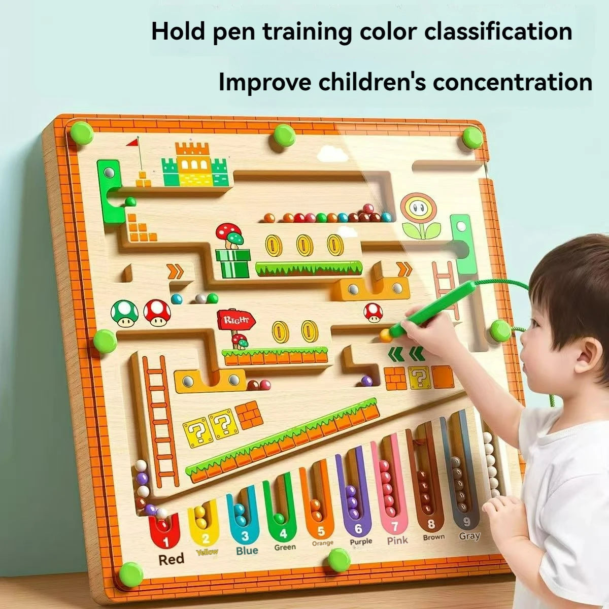 Magnetisch doolhof spel – fijne motoriek & concentratie (3+)