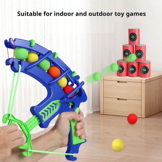 Montessori gooispel – sticky ball dartbord spel