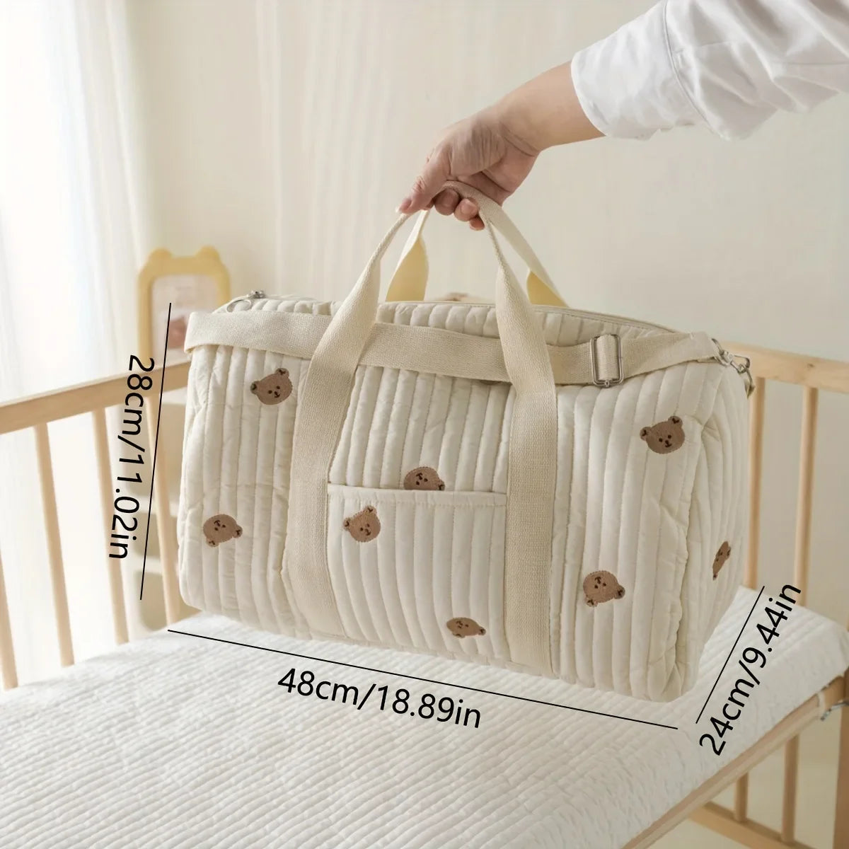 Grote luiertas – mommy bag & organizer