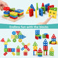 Montessori houten activiteitenset – kralenbaan & puzzels (3+)