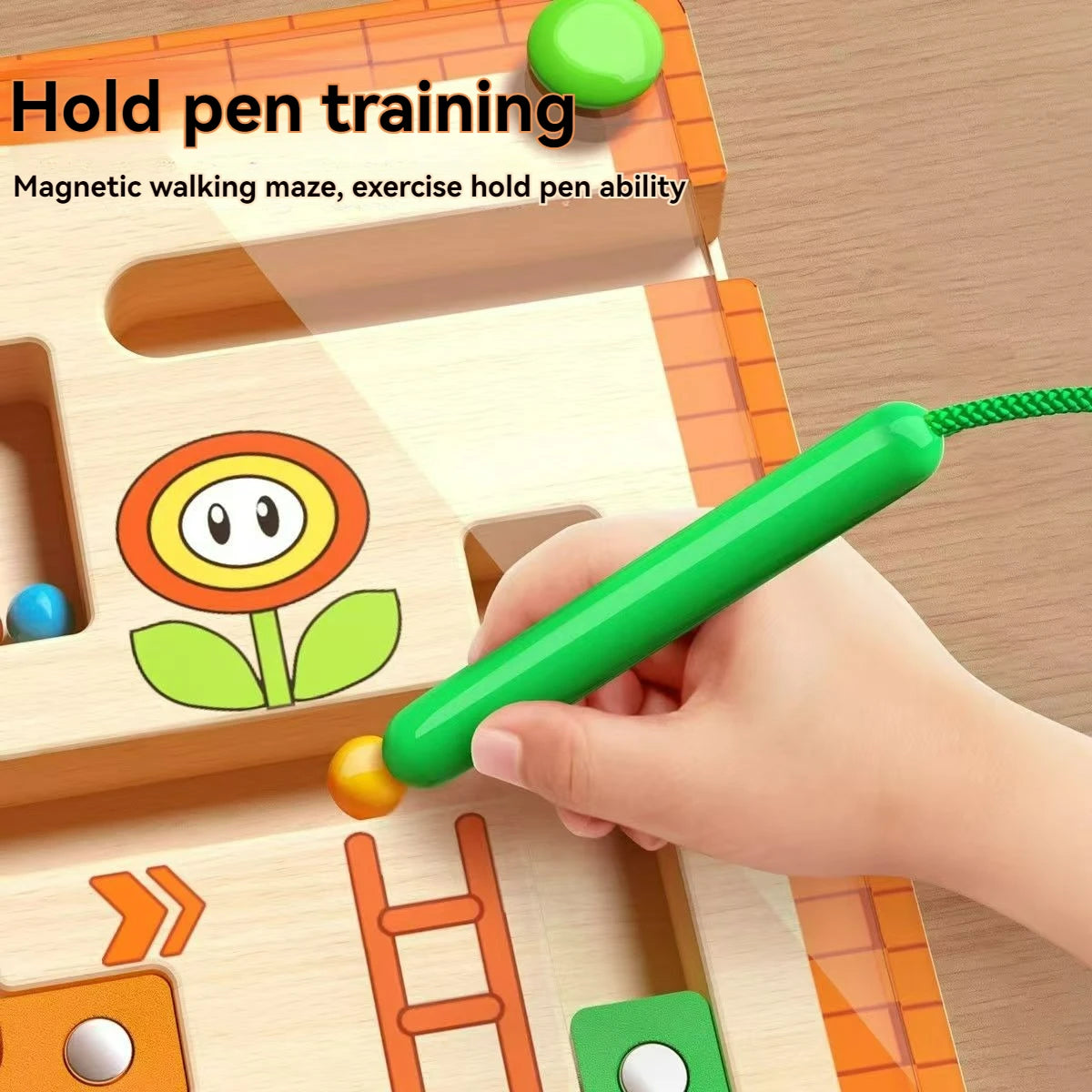 Magnetisch doolhof spel – fijne motoriek & concentratie (3+)
