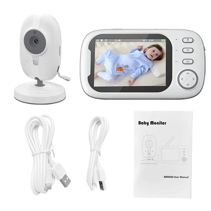Draadloze babyfoon met camera – 3,5” scherm & nachtzicht