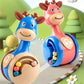 Tuimelaar rammelaar – hert roly‑poly met bel & bijtring