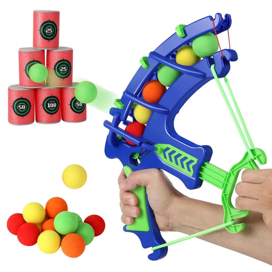 Montessori gooispel – sticky ball dartbord spel