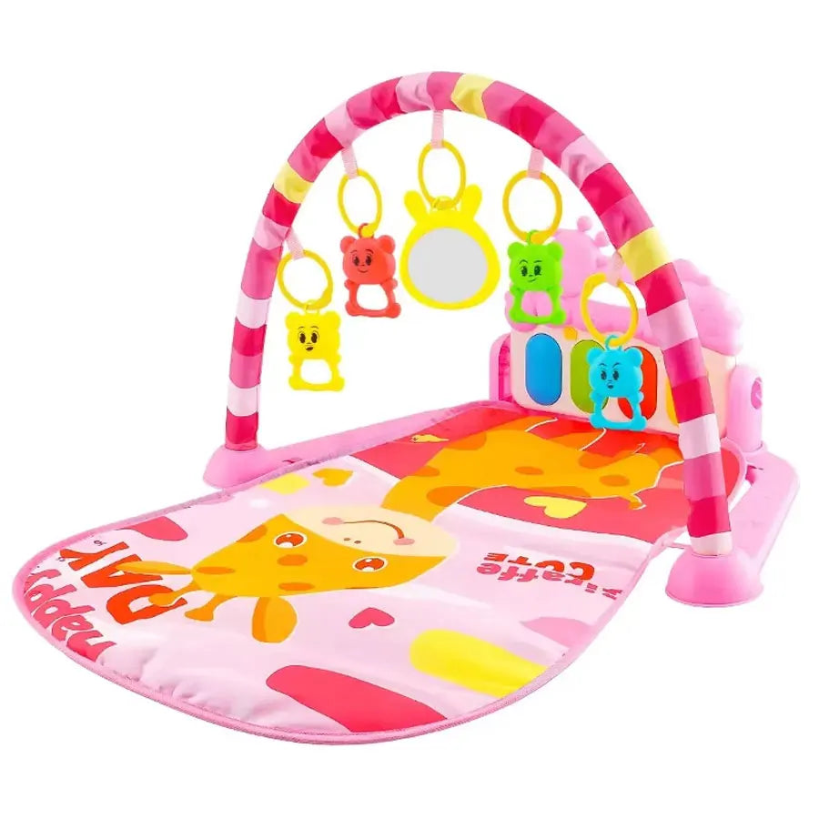 Speelmat met piano gym – baby activity center (0–12 m)