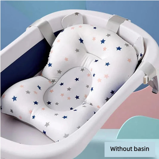 Badzitje voor baby – antislip & zacht badkussen