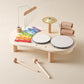 Houten muziekspeelgoed – klokkenspel/xylofoon met hamertje - Montessori