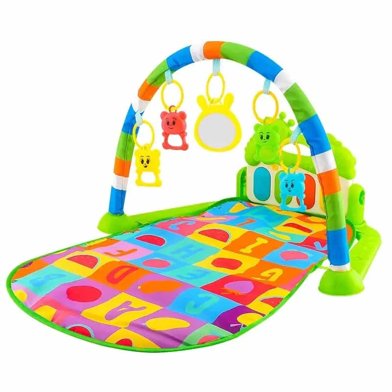 Speelmat met piano – baby activity gym (0‑36 m)