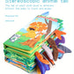Knisperend stoffen babyboek – sensorisch speelgoed