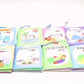 Set van 8 zachte babyboekjes – kleurrijke stof & knisper