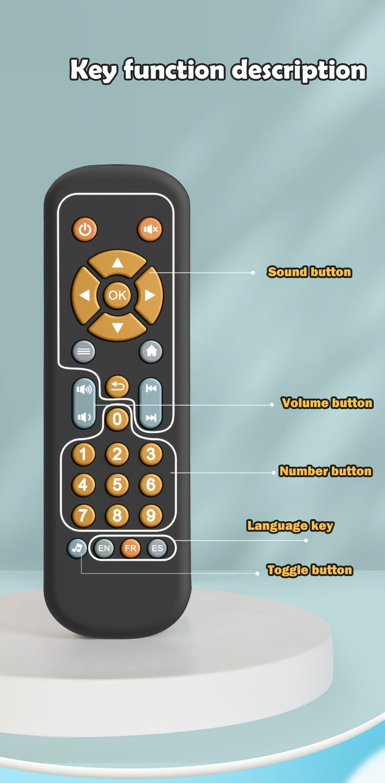 Afstandsbediening & telefoons set – interactief speelgoed (6–36 m)