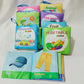 Set van 8 zachte babyboekjes – kleurrijke stof & knisper