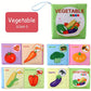 Set van 8 zachte babyboekjes – kleurrijke stof & knisper