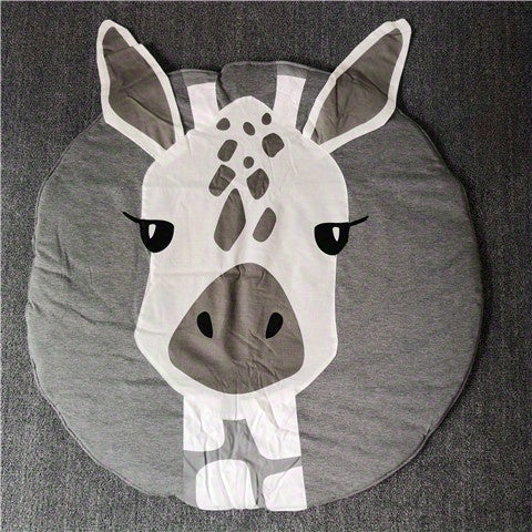 3D dieren kruipmat – extra dikke katoenen speelmat