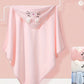 Badcape met kap voor baby – superzachte microvezel (olifant)
