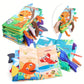 Knisperend stoffen babyboek – sensorisch speelgoed