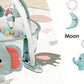 4-in-1 speelmat met babygym – ballenbad & speelboog